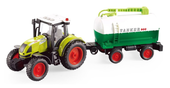 Traktor i przyczepka dziecięca zabawka